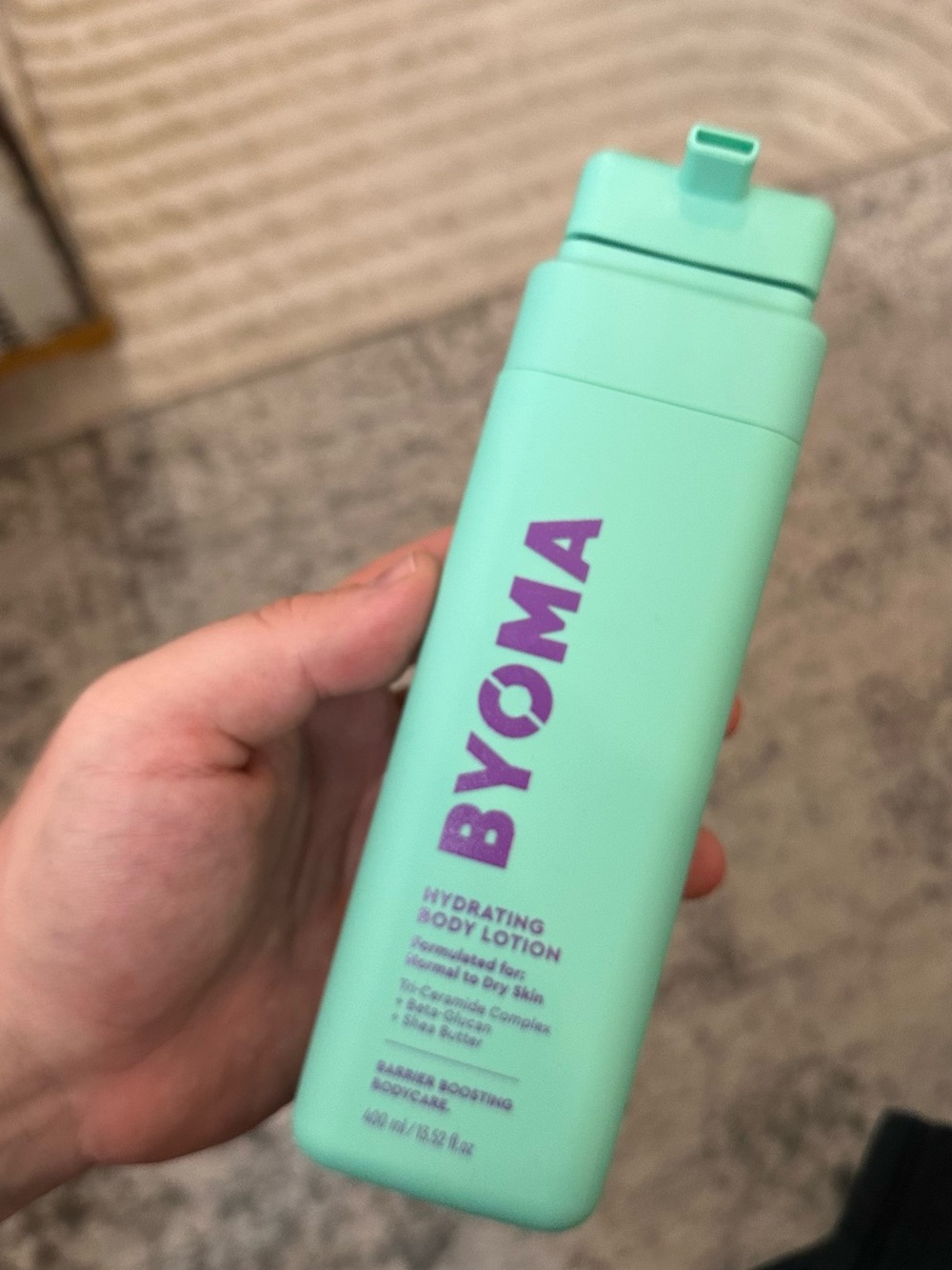 BYOMA Hydrating Body Lotion - Mint Green